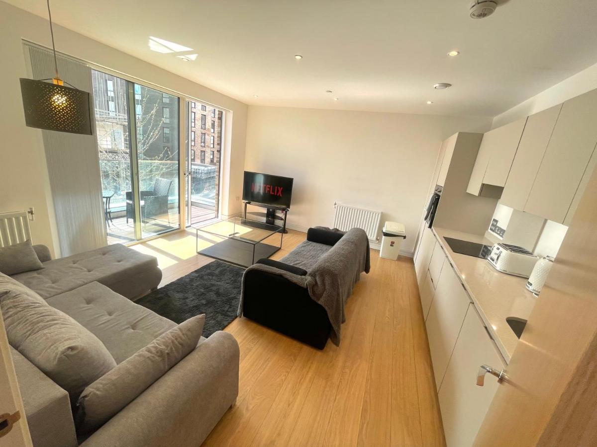 Luxury London Apartment - Steps To East Croydon Train Station Dış mekan fotoğraf